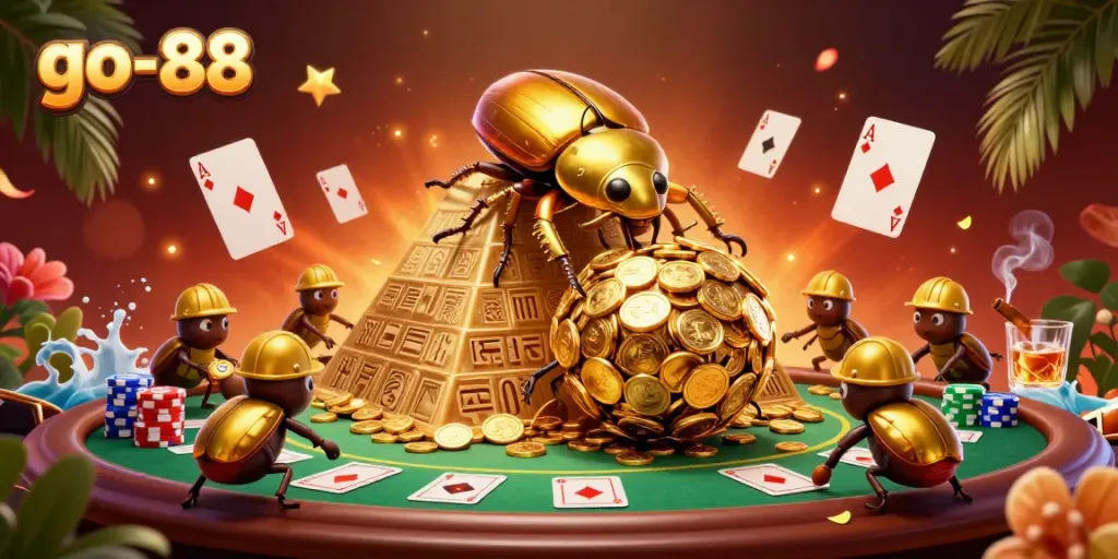 Play exciting games at go-88 with vibrant casino elements and engaging characters.
