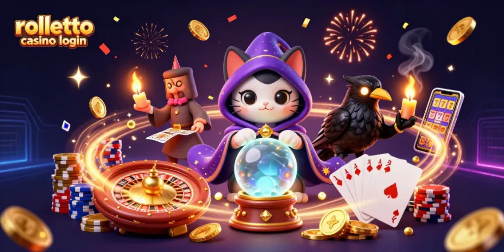 Engage with rolletto casino login by experiencing a vivid fantasy of victory and excitement amidst casino games.