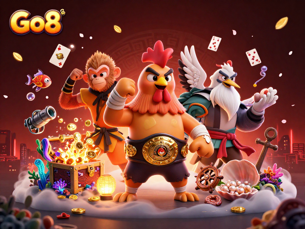 Go8 players enjoying thrilling underwater adventures with radiant treasures and dynamic gaming elements.