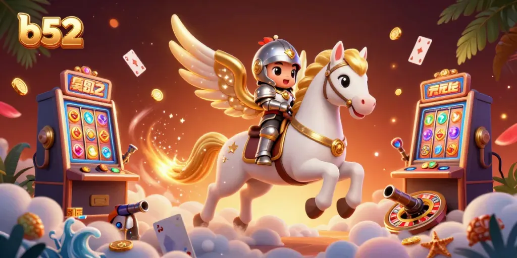 Engage with b52's vibrant casino adventure featuring colorful jackpots and thrilling gameplay elements.