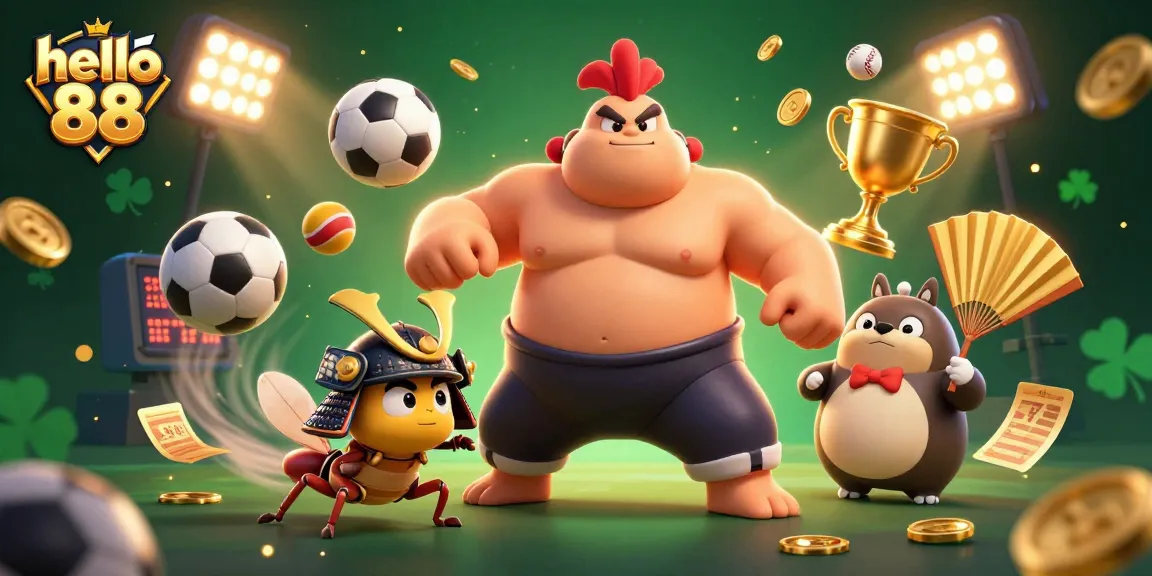 Engage with exciting gameplay elements at hello 88, featuring action-packed casino scenes and dynamic characters.