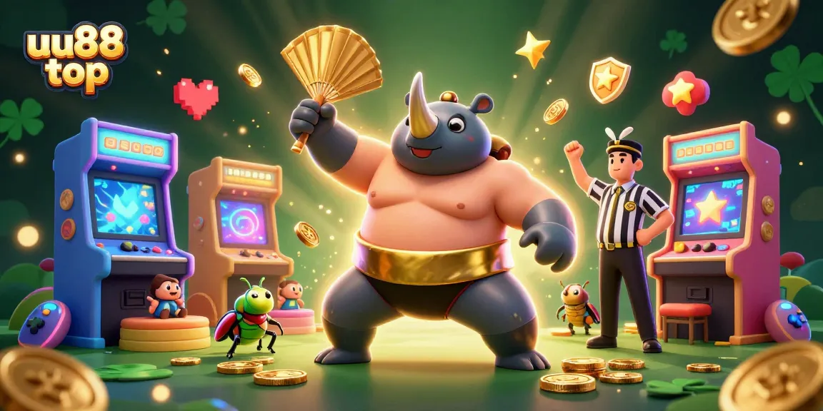 Engage with the thrilling world of betting at uu88 top featuring vibrant casino characters and dynamic elements.