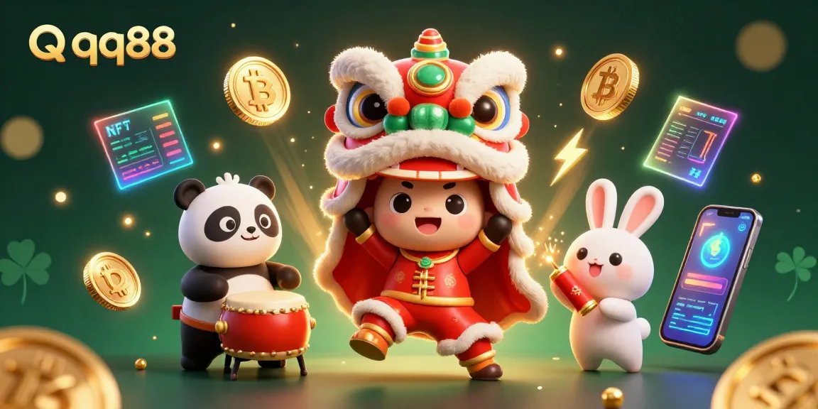 Experience exciting gameplay at qq88 with vibrant characters celebrating in a festive casino scene.