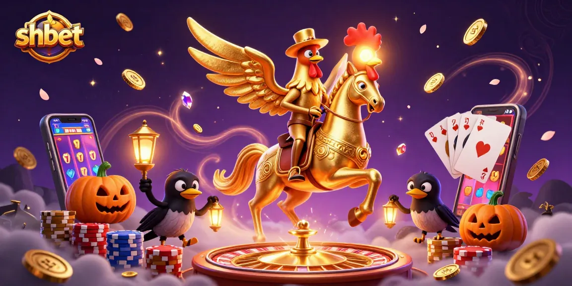 Engage with shbet's vibrant casino experience illustrated by dynamic characters and gambling elements.